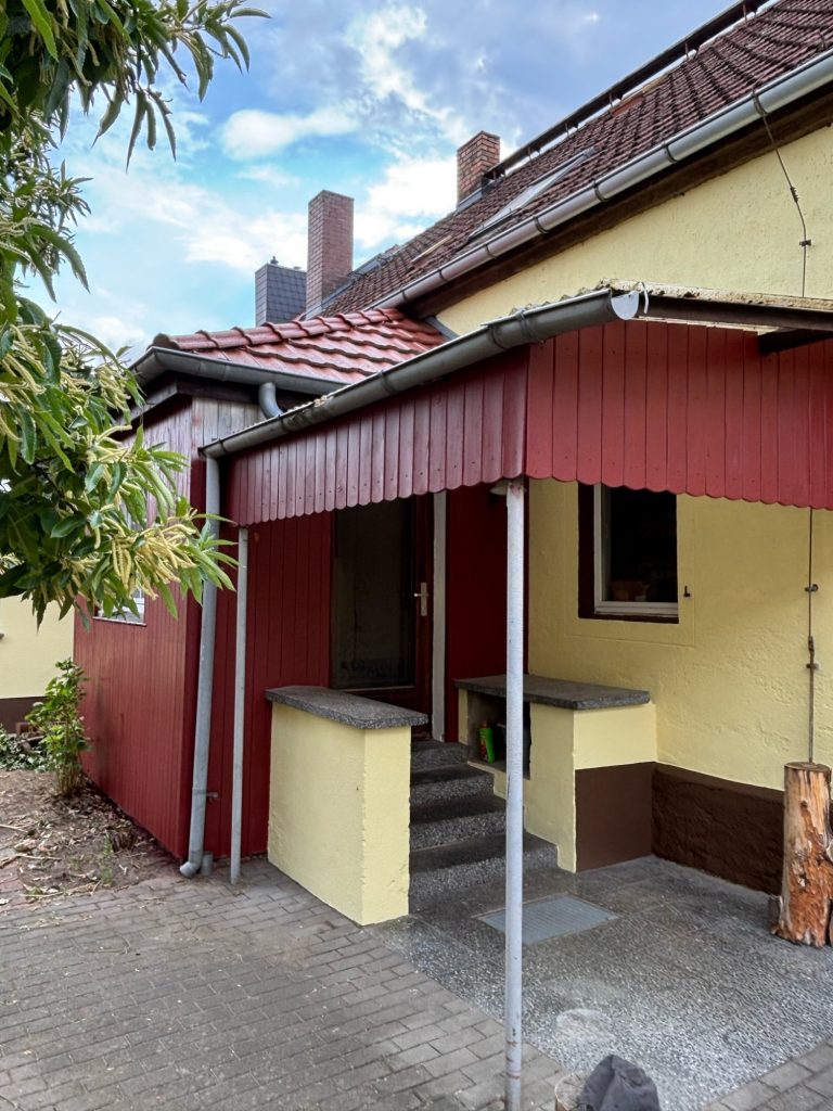 Ausgang zum Innenhof/Garten